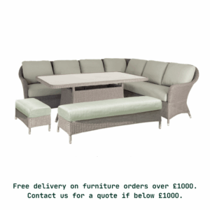 Hazelmere Rectangular Casual Dining Set - Grey