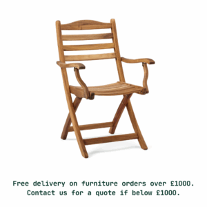 Redcliffe Folding Carver Chair Acacia Wood