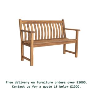 Albany Broadfield 2-Seater Bench Dark Acacia