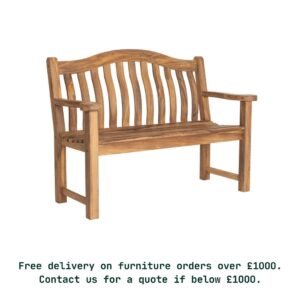 Albany Turnberry 2-Seater Bench Dark Acacia